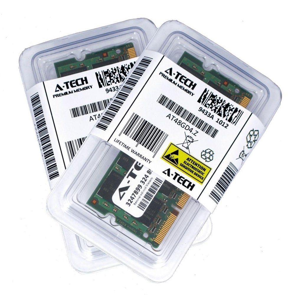 A-Tech 4GB KIT (2 x 2GB) For Gateway M Series Notebook M-6322 M-6323 M-6324 M-6325 M-6335 M-6337 Notebook M-6340u M-6750 Notebook M-6750h Notebook M-67. SO-DIMM DDR2 NON-ECC PC2-6400 800MHz RAM Memory