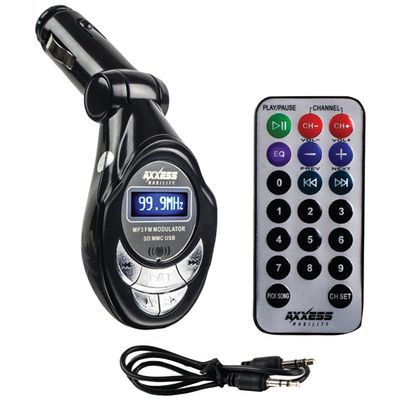 Axxess AXM-DC06 Wireless FM Modulator with SD (TM) Card Slot