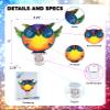 Puzzled Glass Art Night Light, Plug in Decorative Socket Lamp, Manual On & Off Portable Light for Stairway, Bedroom, Bathroom, Nursery, Home Accessory & Kitchen Decor - Owl view 2