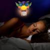 Puzzled Glass Art Night Light, Plug in Decorative Socket Lamp, Manual On & Off Portable Light for Stairway, Bedroom, Bathroom, Nursery, Home Accessory & Kitchen Decor - Owl view 4