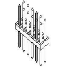 Headers & Wire Housings VERT HEADER 6P Lead Free (10 pieces)