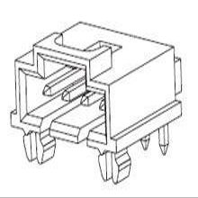 Headers & Wire Housings SL 2P R/A W-T-B HDR shrouded (10 pieces)