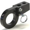 Black Anodized Billet Aluminum Fold Down Whip Antenna Mount For 1.75 Tube With Pin Release view 1