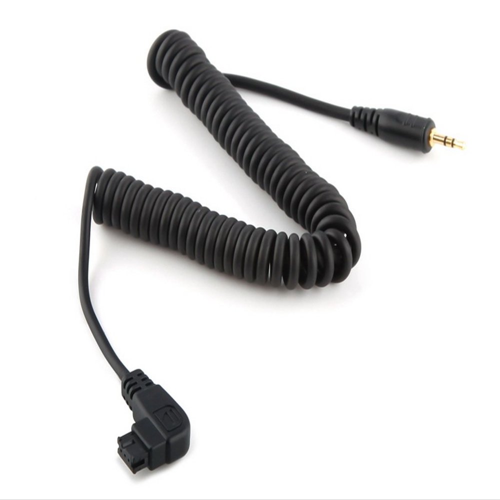 CamerAcc Pixel CL-S1 Camera Shutter Connecting Cable for Sony DSLR a900/a850/a700/a560/a550/a500/a450/a400/a350/a300/a200/a100/a77/a65/a57/a55/a35/a33 & Konica Minolta DIMAGE a2/a1/9/7Hi/7i/7/5/4/3/DYNAX 7D/5D
