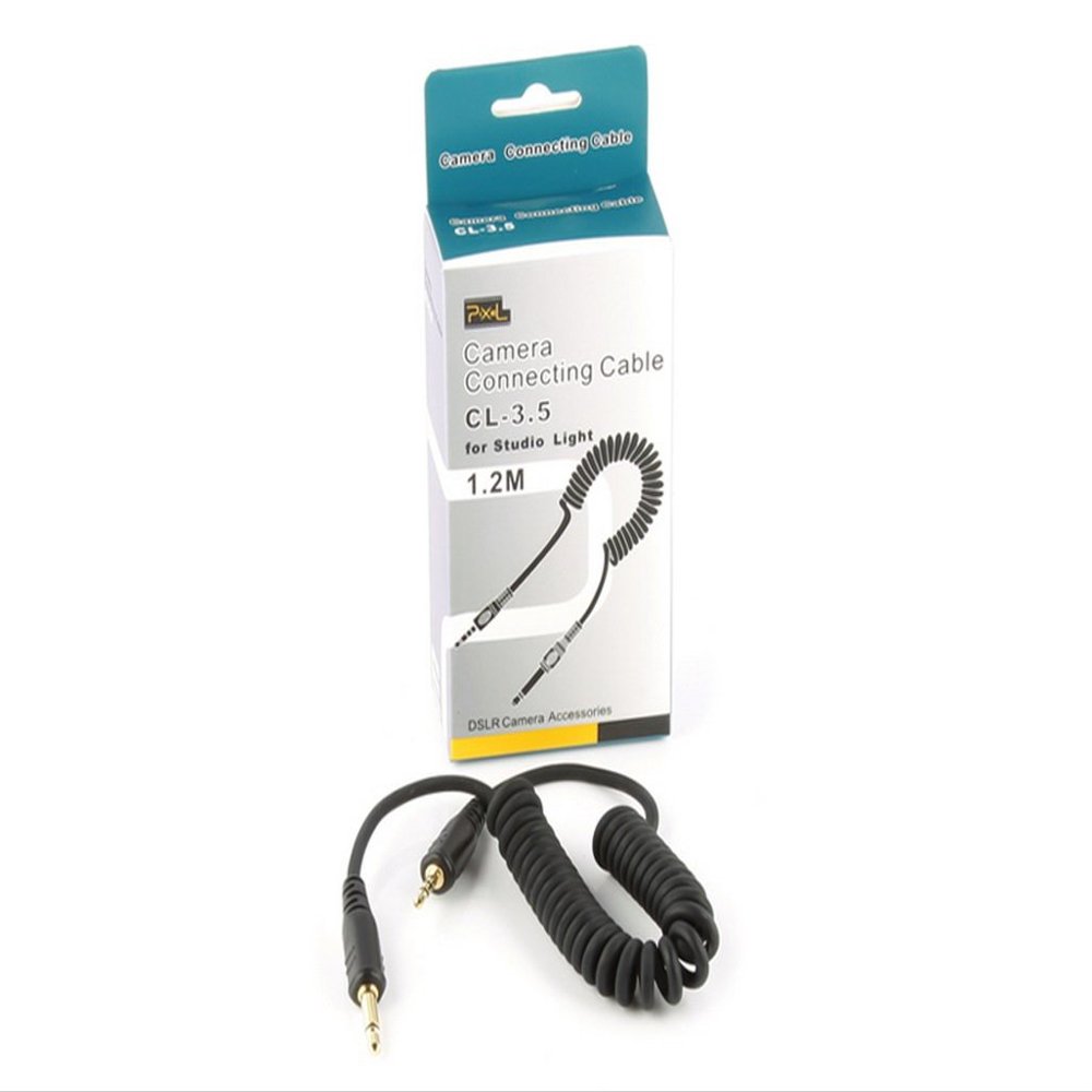 CamerAcc Pixel CL-3.5 Camera Connecting Cable for Studio Light, Compatible with Pixel Pawn TF-361/TF-362/TF-363/TF-364 and Soldier