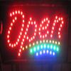 CONSTRUCTOR 10"x19" Animated LED Neon Light Open 03 Sign, 2 On/Off Switches + Chain view 1