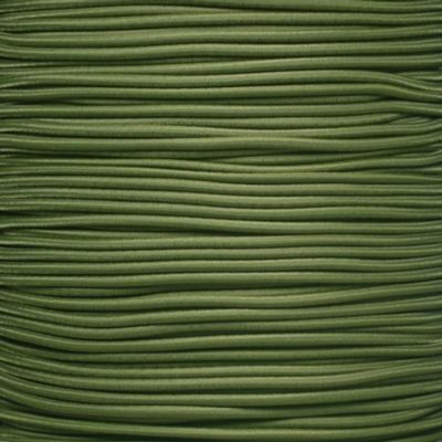 PARACORD PLANET 1/8 Inch Shock Cord  Choose from 10, 25, 50, and 100 Feet  Made in USA (Moss, 25 Feet)