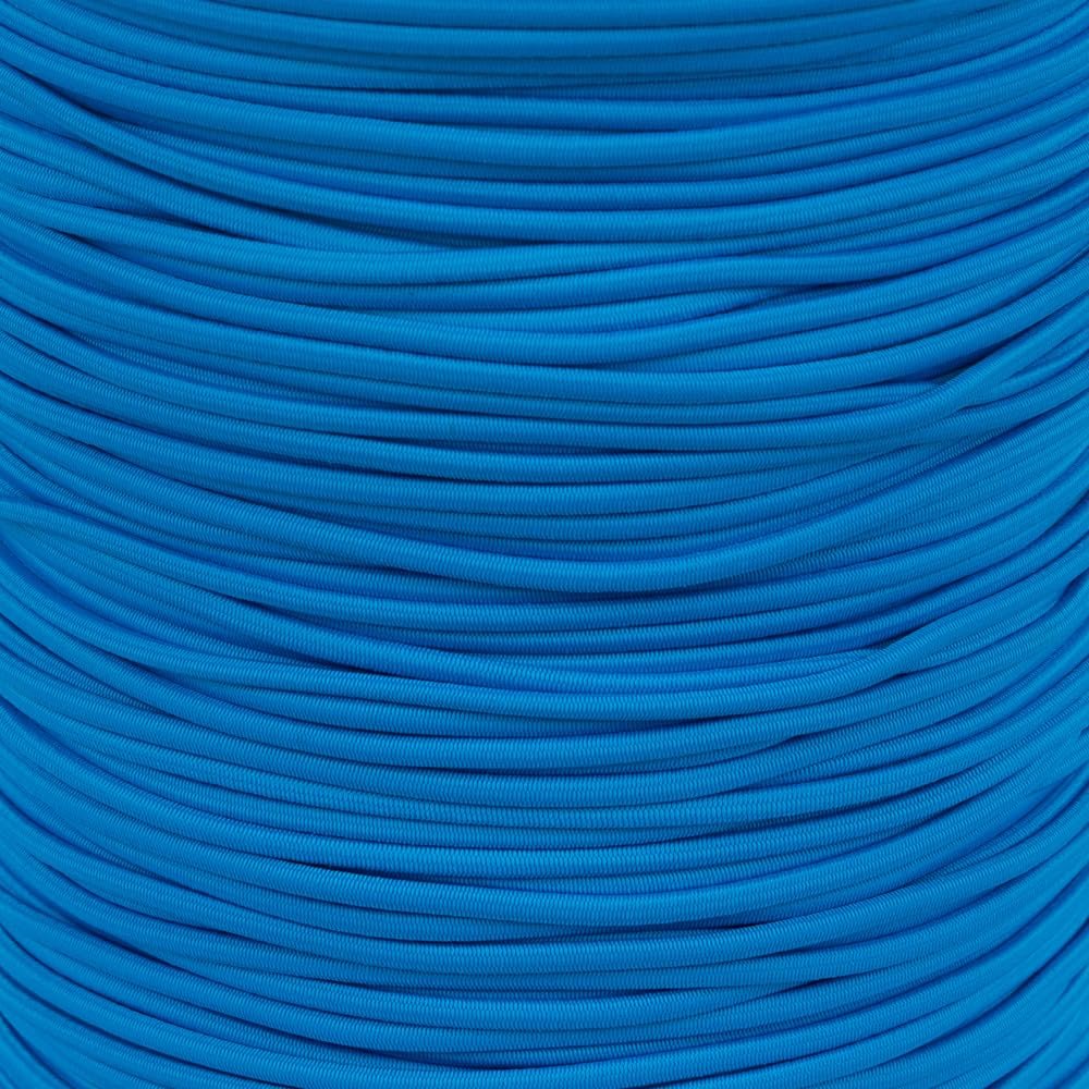 Paracord Planet 1/8 Inch Shock Cord Versatile Bungee Cord for Camping, Cargo, and General Outdoor Use