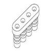 Pin & Socket Connectors SPLASH PROOF SEAL 4P Wire (1 piece) view 1