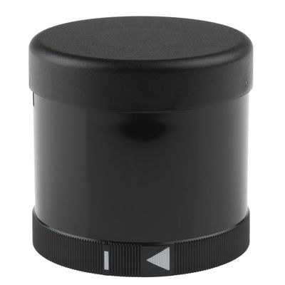 WERMA 84412655 70 MM Diameter, Siren Element, -20 to +50 Degree C, IP54, 100 DB MAX, 24VAC/DC, 72 MM Height, Black