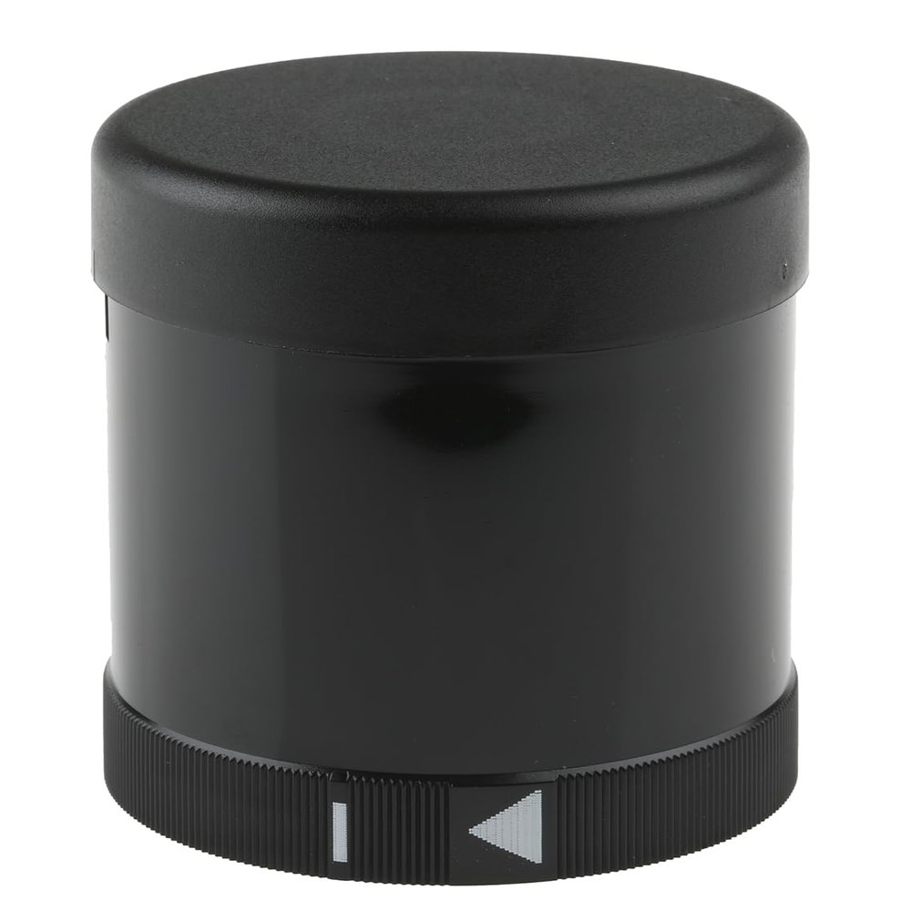 WERMA 84412655 70 MM Diameter, Siren Element, -20 to +50 Degree C, IP54, 100 DB MAX, 24VAC/DC, 72 MM Height, Black