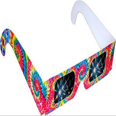 Rainbow Symphony Rainbow Glasses - Tye Dye, Package of 100