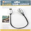 Mighty Bright 2-LED USB Light-Silver view 1