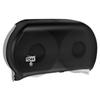 Tork 56TR Toilet Tissue Jumbo Roll Twin Dispenser, Smoke view 1