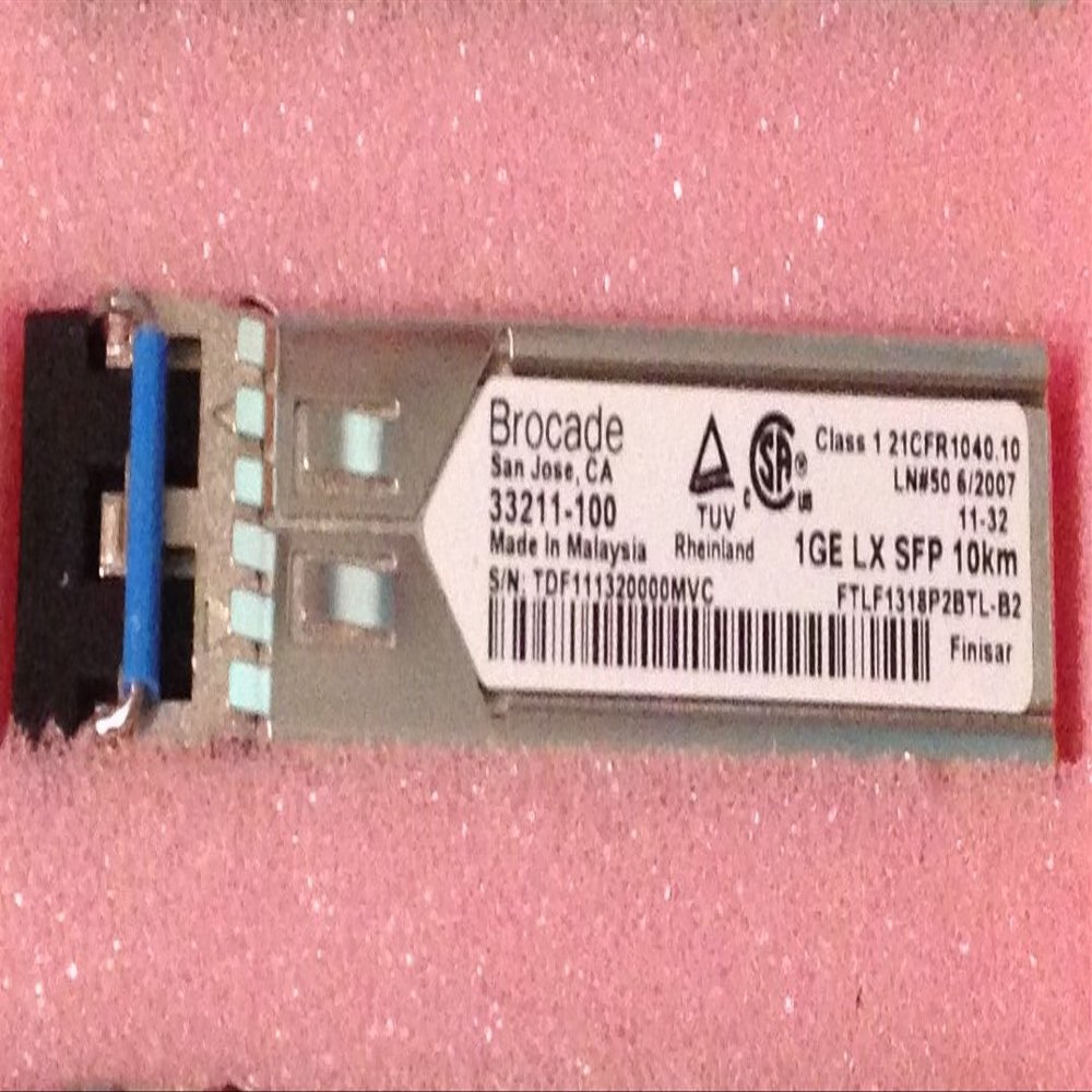 HP Brocade E1MG-LX-OM-8 8-Pack 1000Base-LX SFP Transceiver