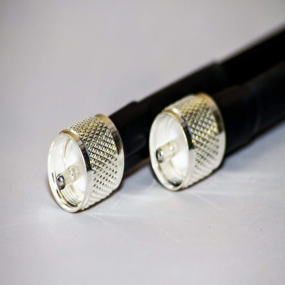 ABR Industries 100ft RG8 Coax Jumper w/ PL259 Ends