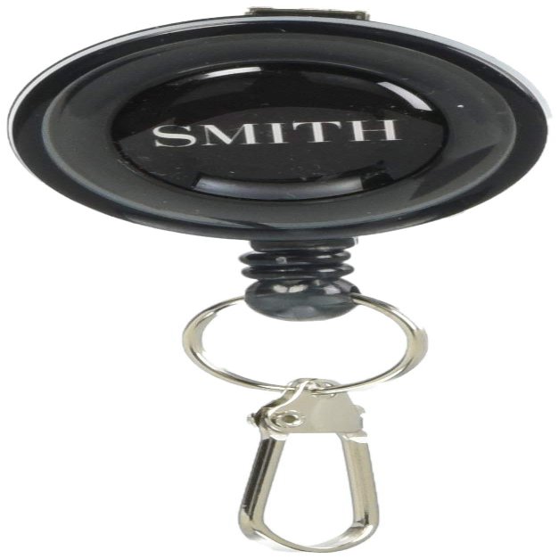 Smith LTD Key Reel, Clip-on Reel, 23.6 inches (60 cm), Rotary, Black