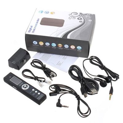 8GB PRO 650Hr USB Digital Audio Voice Telephone Recorder Dictaphone MP3 Player