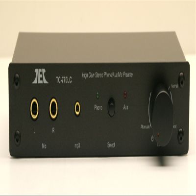 Technolink TC-770LC High Gain Phono/Mic/Aux Preamp, Premium High Output Adaptor and TC-ADUSB Digital Recording Adaptor Combo