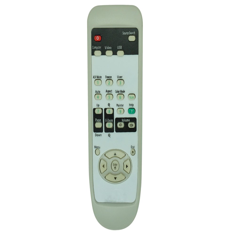 HCDZ Replacement Remote Control for Epson EB-925 EMP-9100 EMP-9150 EMP-710C 3LCD 1080P Home Video Cinema Projector