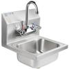 ACE HS-0810WG Mini Wall Mount Hand Sink with Faucet & Strainer, ETL Certified view 1