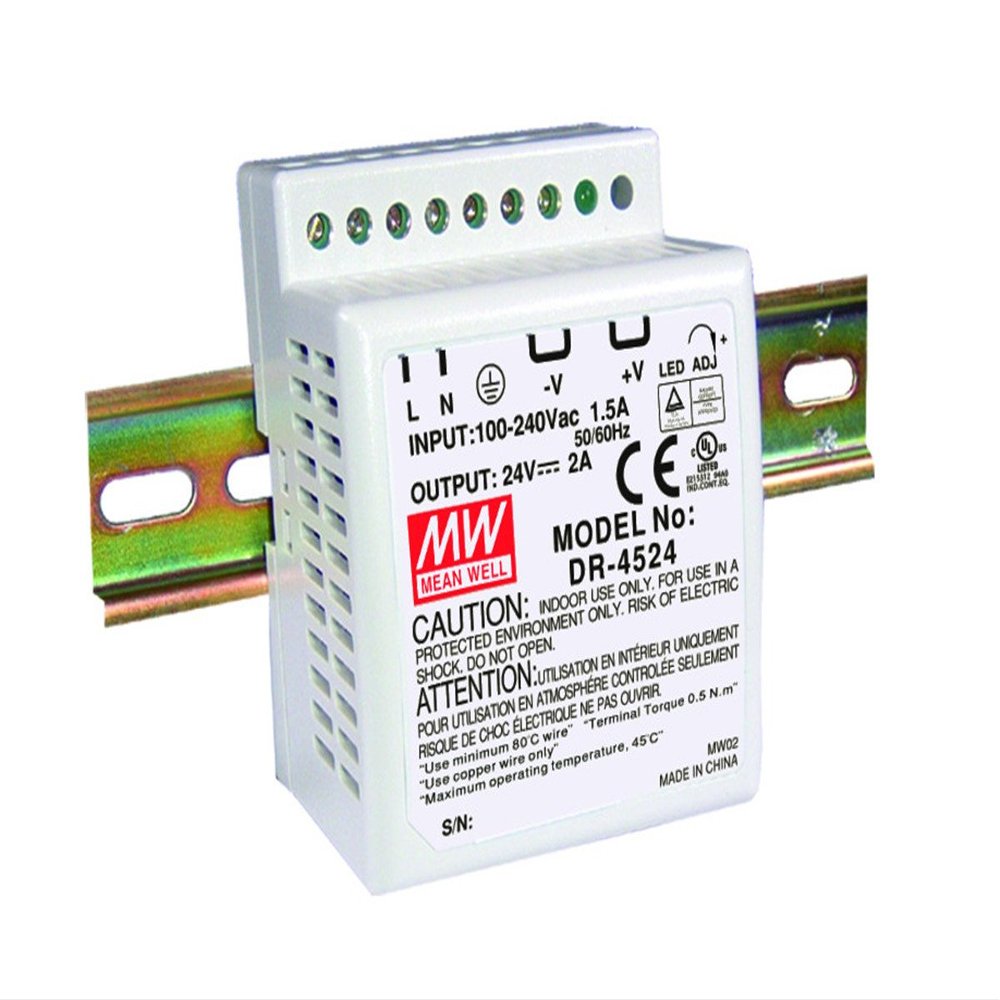 DIN Rail Power Supplies 25W 5V 5A