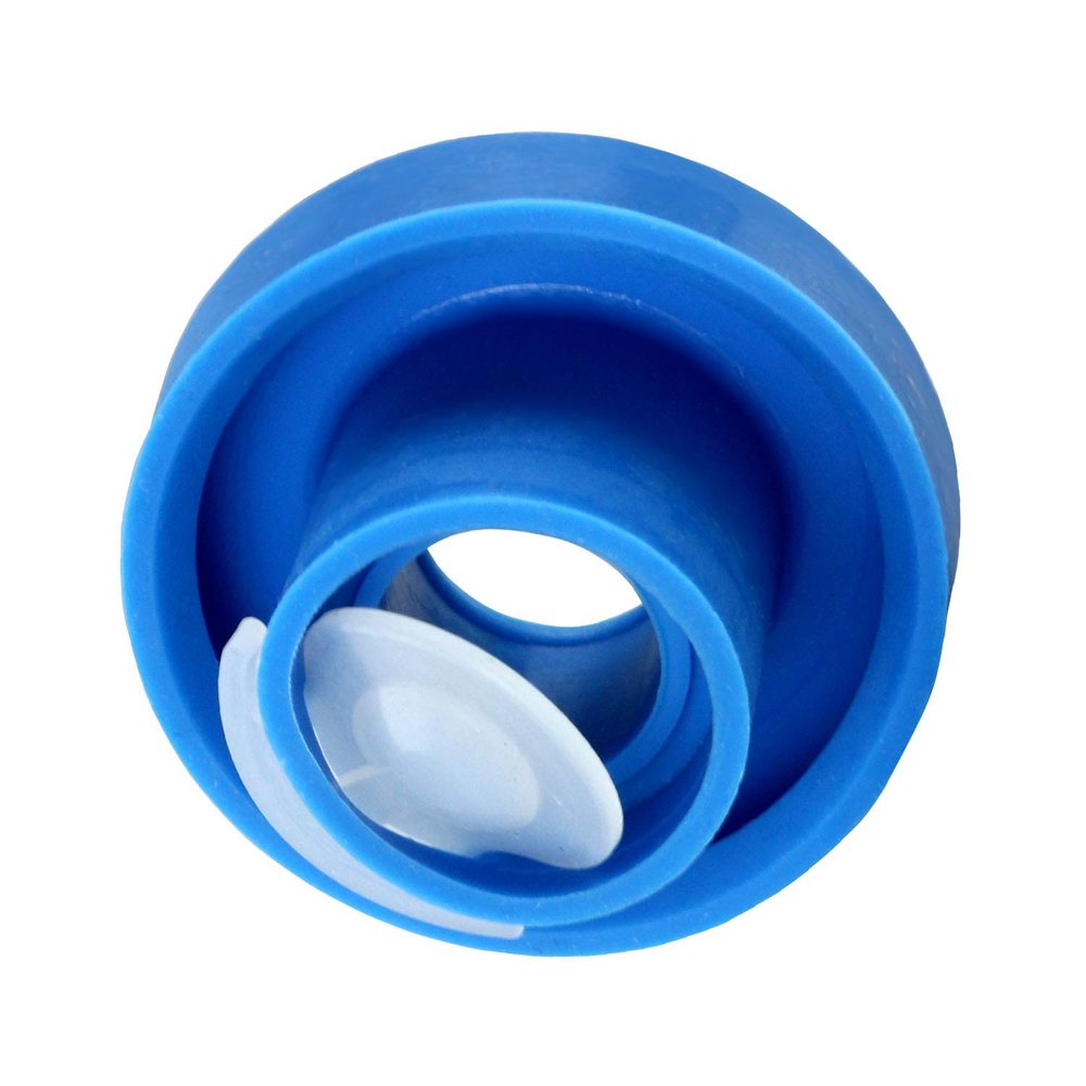 TERA PUMP TRRWC02 Reusable No-Splash Cap for Screw Top or Crown Top Bottles and Water Dispensers with Probes