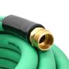 Interstate Pneumatics HCG19-050E Contractor Grade Green PVC Water Hose 3/4 Inch x 50 Feet with Machined GHT Fittings view 3