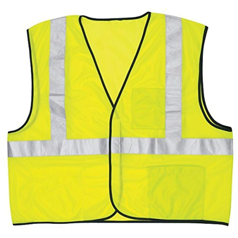 Safety Works CVCL2MLXL Class2 Mesh Safety Vest, Lime Green