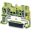 Phoenix Contact ST 1,5-PE 3031513 Ground Conductor Terminal Block Number of Poles (num): 2 0.08 mm 1.5 mm Green, Yellow 1 pc(s) view 1