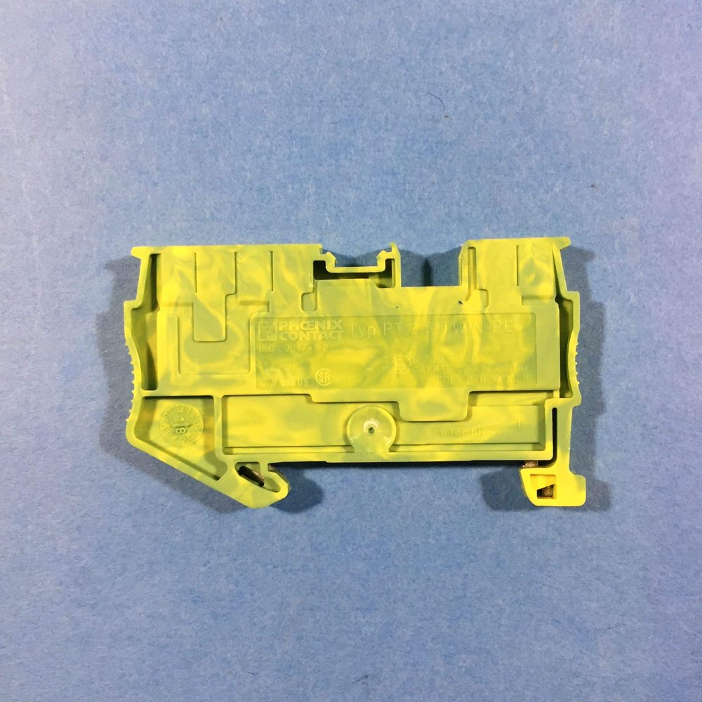 DIN Rail Terminal Blocks PT 2.5-TWIN-PE (1 piece)