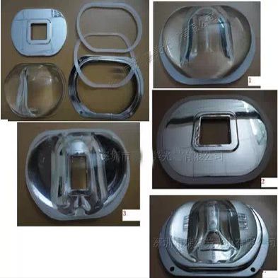 107MM 87MM ring the optical glass Bump LED lens (waterproof)