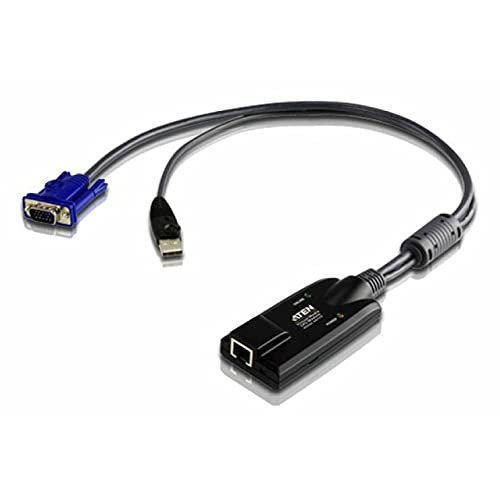 ATEN KA7175 KVM Adapter Cable - RJ-45 Female Network, HD-15 Male VGA, Type A Male USB