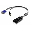 ATEN KA7175 KVM Adapter Cable - RJ-45 Female Network, HD-15 Male VGA, Type A Male USB view 1