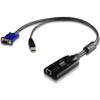 ATEN KA7175 KVM Adapter Cable - RJ-45 Female Network, HD-15 Male VGA, Type A Male USB view 2