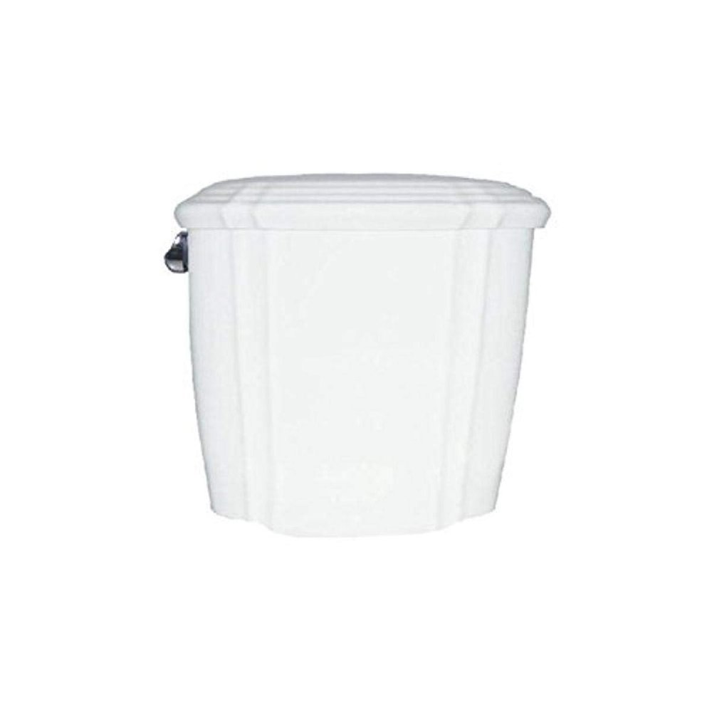 Transolid TT-1450-01 Monroe Vitreous China Tank Only with Left-Hand Trip Lever in White