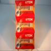 TDK Superior D90 3 pack Normal Bias sealed. view 1