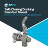 EZ-FLO 1/2 Inch IPS Self-Closing Drinking Fountain Faucet, Chrome, 10341LF view 2