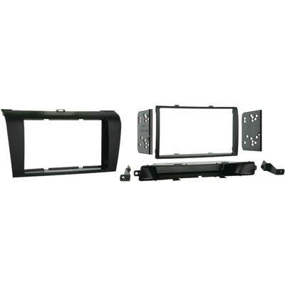 1-2004 - 2009 Mazda 3 Double DIN Installation Kit, Includes display replacement pocket, Designed specifically for installation of double-DIN radios or 2 single DIN radios, 95-7504