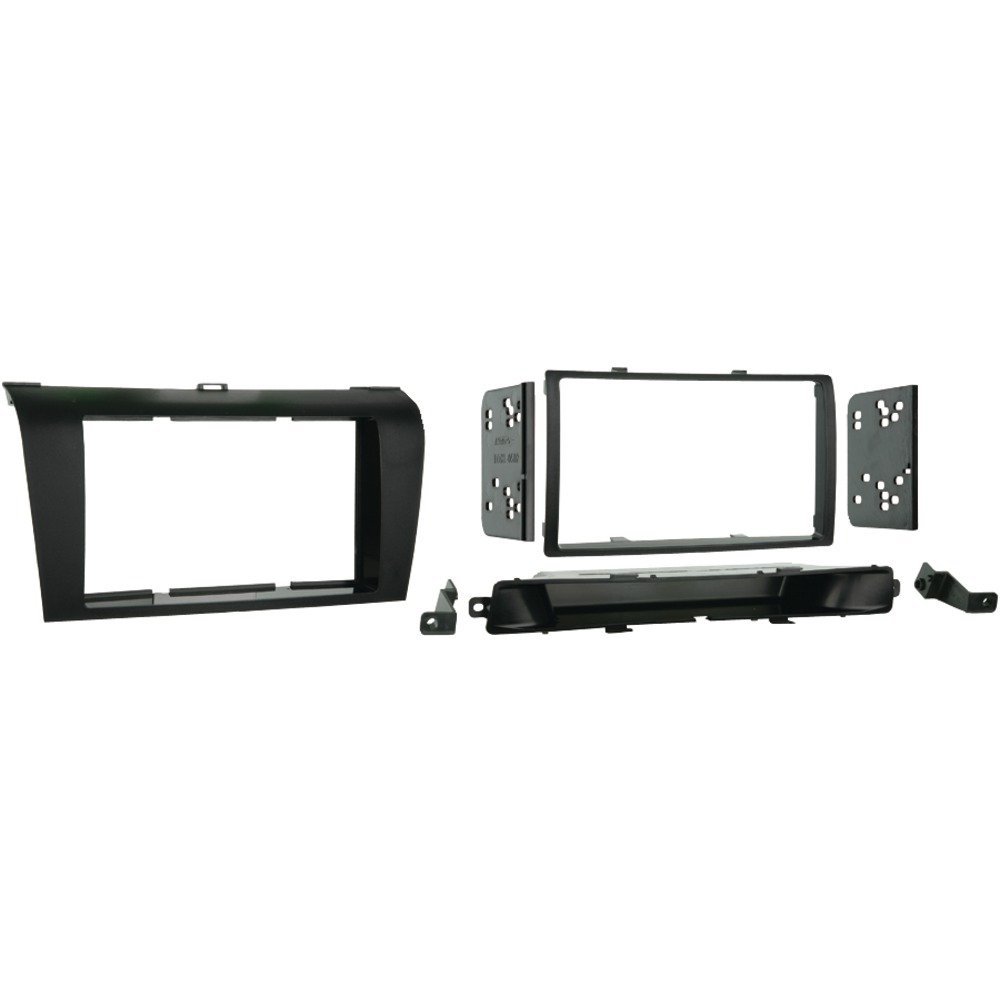 1-2004 - 2009 Mazda 3 Double DIN Installation Kit, Includes display replacement pocket, Designed specifically for installation of double-DIN radios or 2 single DIN radios, 95-7504