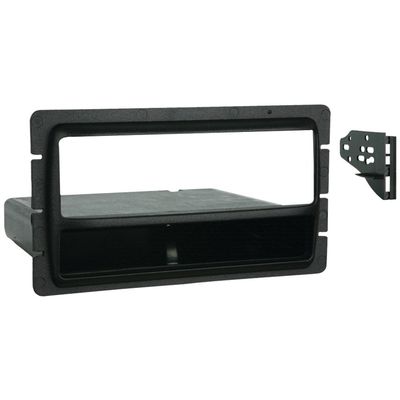 1 - 1995 - 2006 GM(R) Single-DIN Installation Multi Kit, Specially designed for ISO mount radios, Pocket holds 2 CD jewel cases, 99-3301