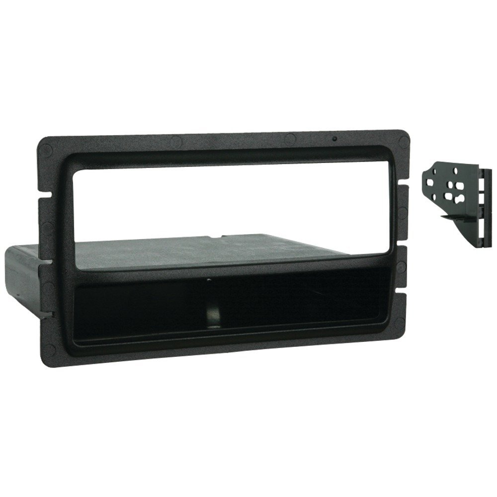 1 - 1995 - 2006 GM(R) Single-DIN Installation Multi Kit, Specially designed for ISO mount radios, Pocket holds 2 CD jewel cases, 99-3301