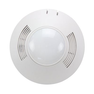 Cooper Controls OAC-DT-0501 MicroSet Ceiling Sensor, Dual Technology (Passive Infrared and Ultrasonic), 40 kHz, 180 Degree, 500 Square Feet, 10-30 VDC, Class 2