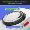 BN-LINK 8 Outlet Surge Protector with Mechanical Timer (4 Outlets Timed, 4 Outlets Always On) - White view 3
