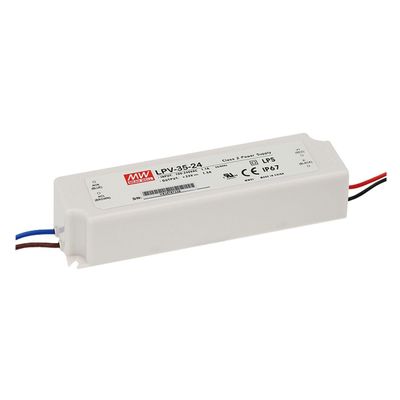 LED Netzteil 36W 15V 2,4A ; MeanWell, LPV-35-15 ; Schaltnetzteil