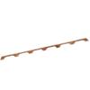 Whitecap Teak Handrail - 6 Loops - 63" L view 1