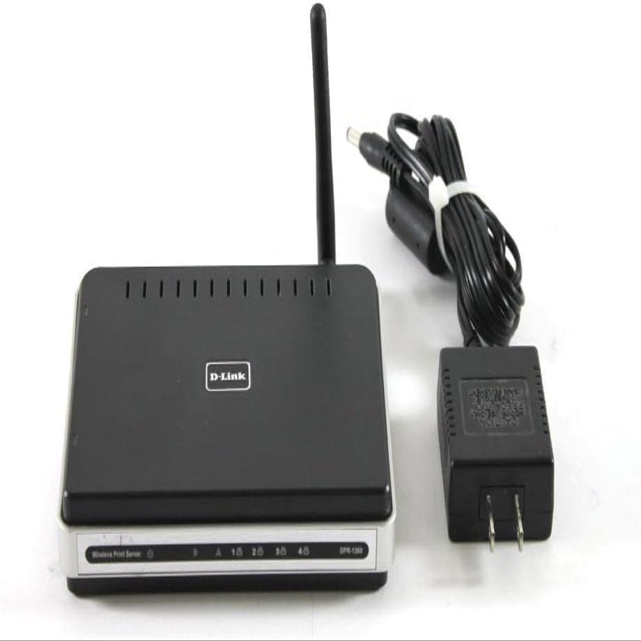 D-Link DPR1260 Rangebooster G Multifunction Wireless Print Server