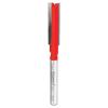 Diablo Carbide Double Flute Straight Router Bit for Wood, Plywood, and Composite Materials -3/8" Diameter, 1/4" Shank, 24000 Max RPM - DR04124 view 1