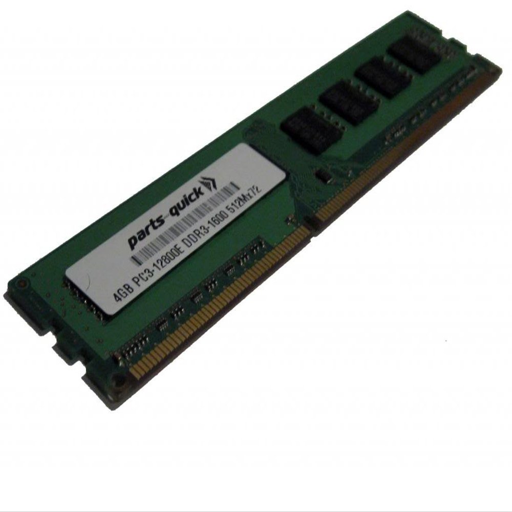 4GB Memory for ASUS TS Server TS300-E7 PS4 DDR3 PC3-12800E ECC RAM Upgrade (PARTS-QUICK Brand)