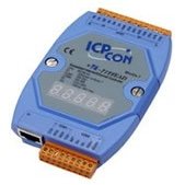 I-7188EAD Embedded Internet/Ethernet Controller with 512K Bytes Flash, 512K Bytes SRAM with 40 Mhz CPU with Display